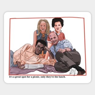 Night of the Living Picnic Magnet